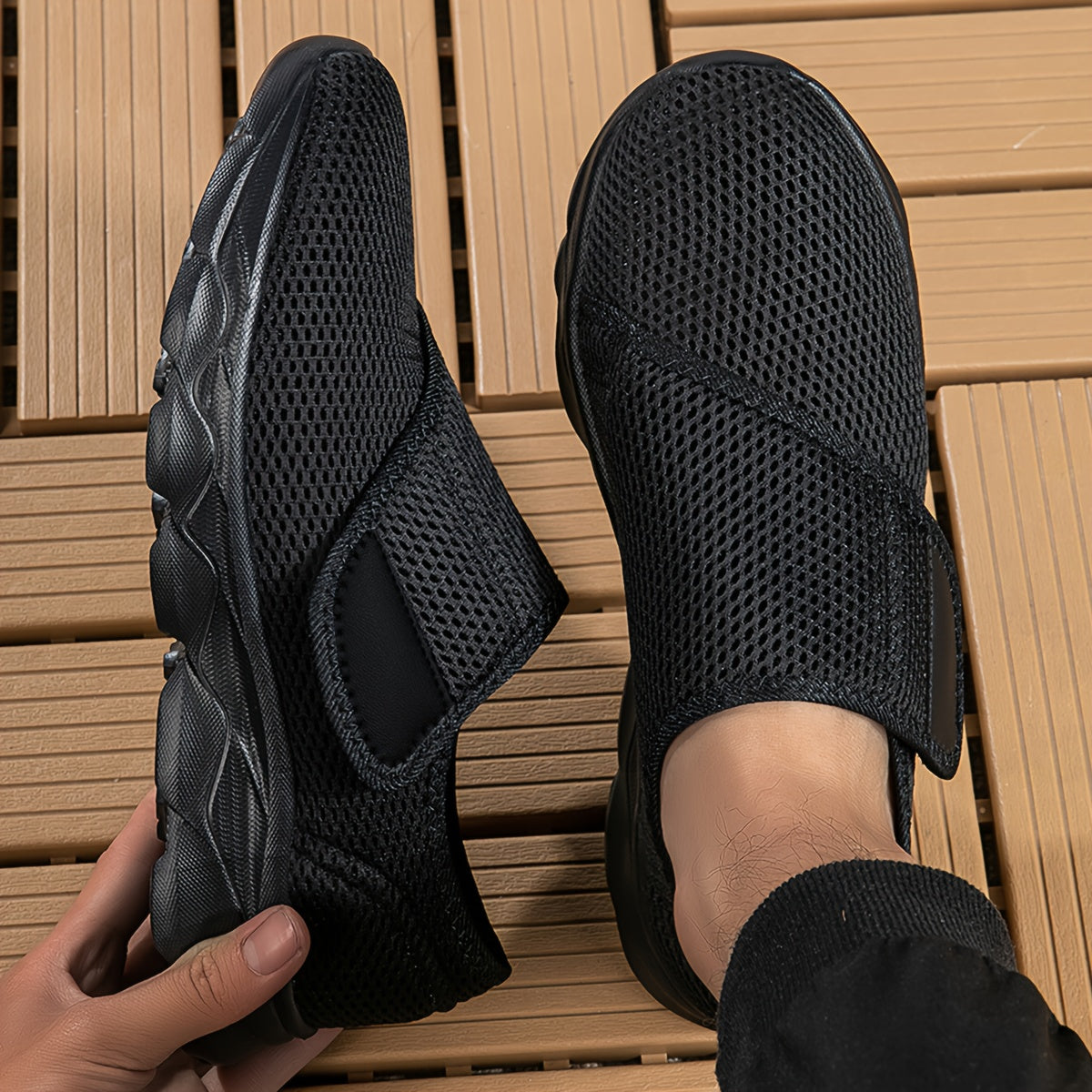 -Friendly Orthopedic Walking Shoes - Adjustable Soft Sole with Closure, Non-Slip MD Outsole for & Wide Feet - Breathable Fabric Upper - Men & Women with, Foot Surgery, - Everyday & Formal Use - Easy-Clean Shoe Design, Shoes, Comfortable Footwear, Versati