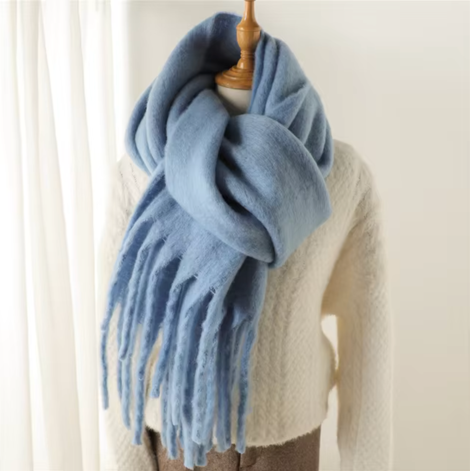 Elyra Cashmere Pashmina Tørklæde