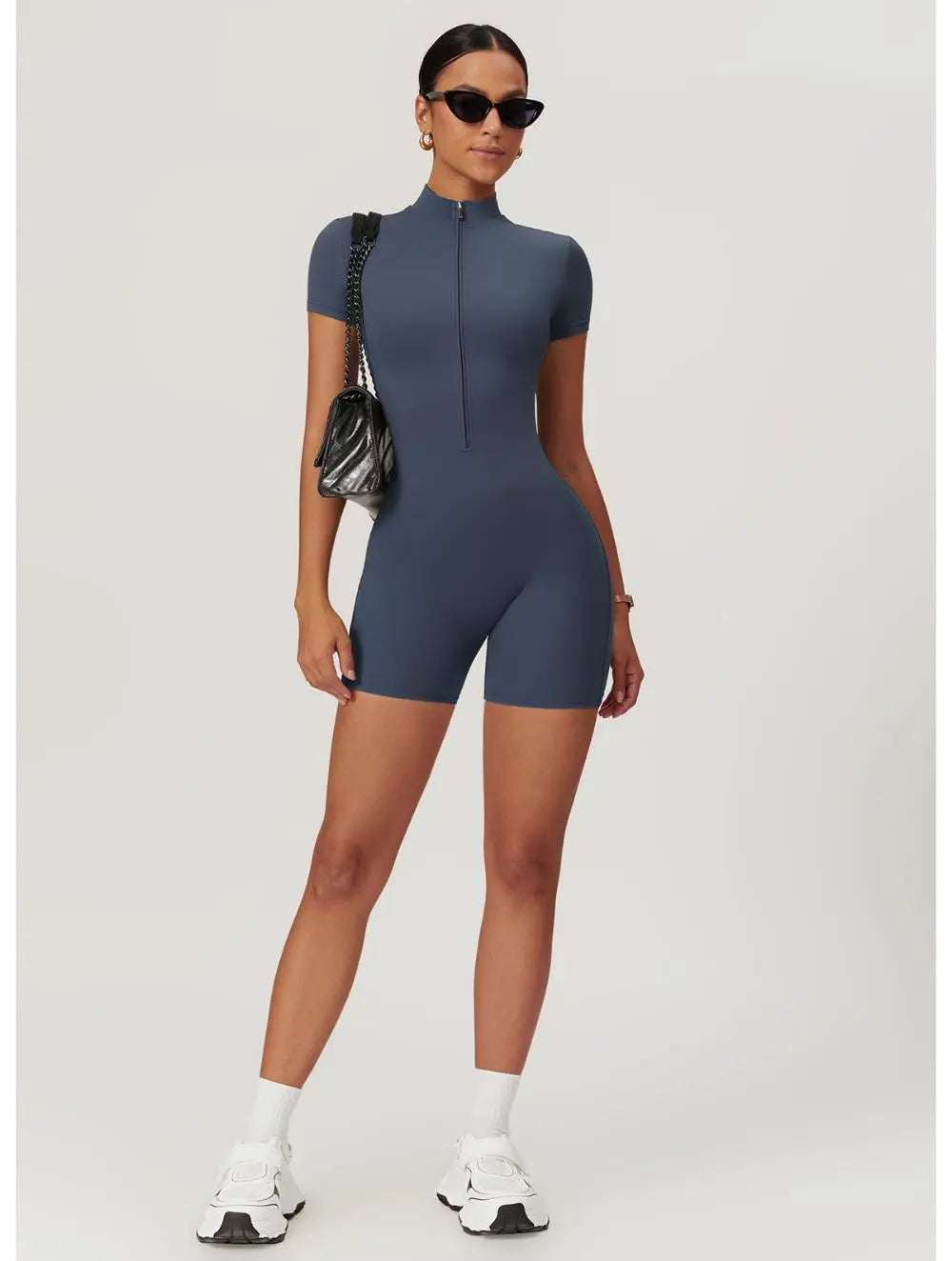 Suvi – Sømløs konturerende dame yoga fitness jumpsuit-shapewear-Zuruz-Zuruz