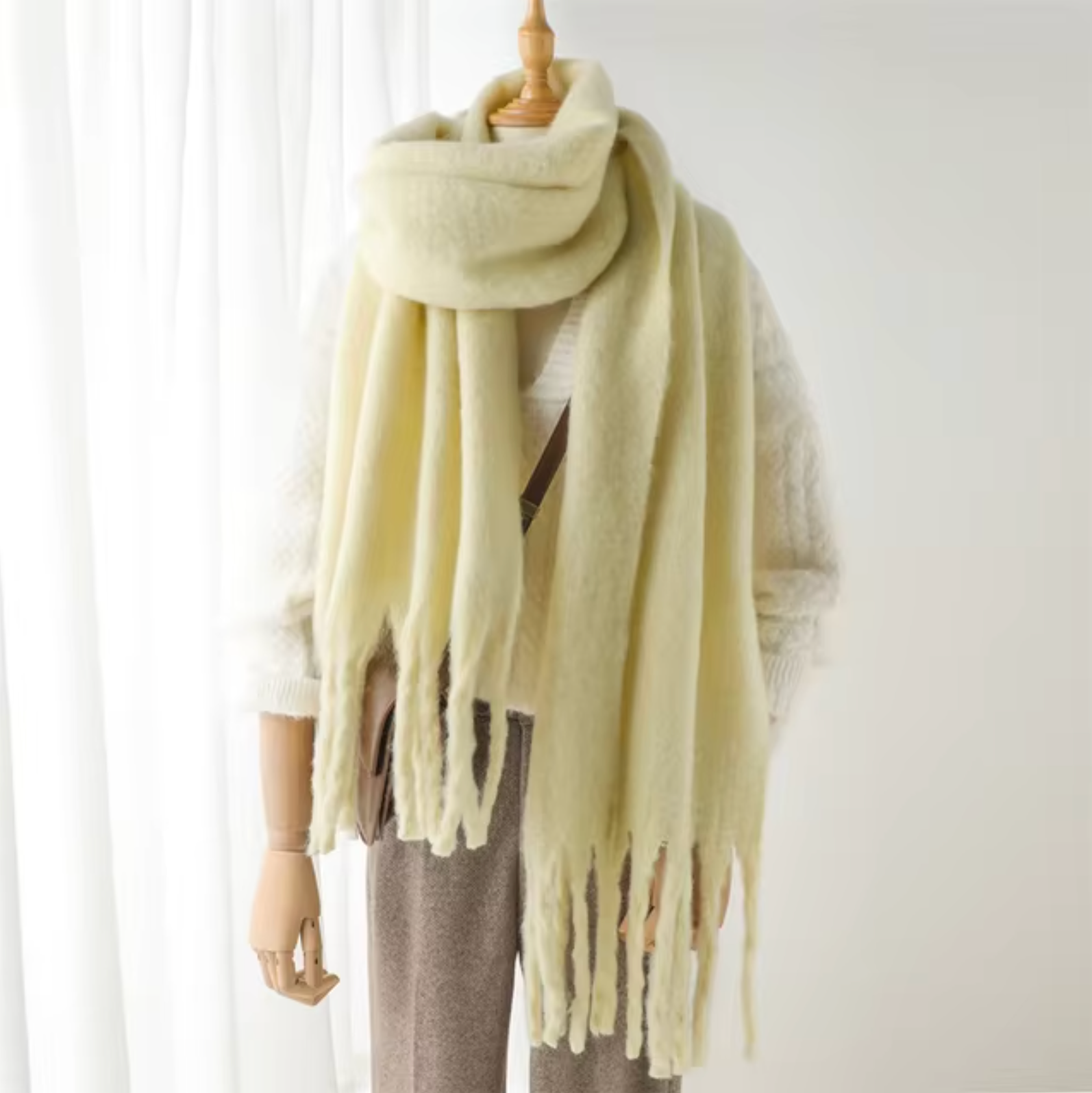 Elyra Cashmere Pashmina Tørklæde