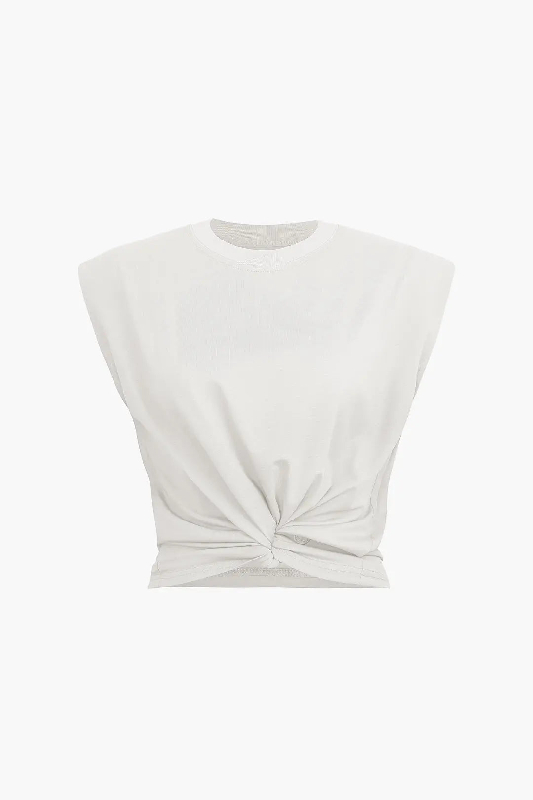 Jacqueline – Åndbar Ærmeløs Kvinde T-shirt-T-shirts-Zuruz-Hvid-XS-Zuruz