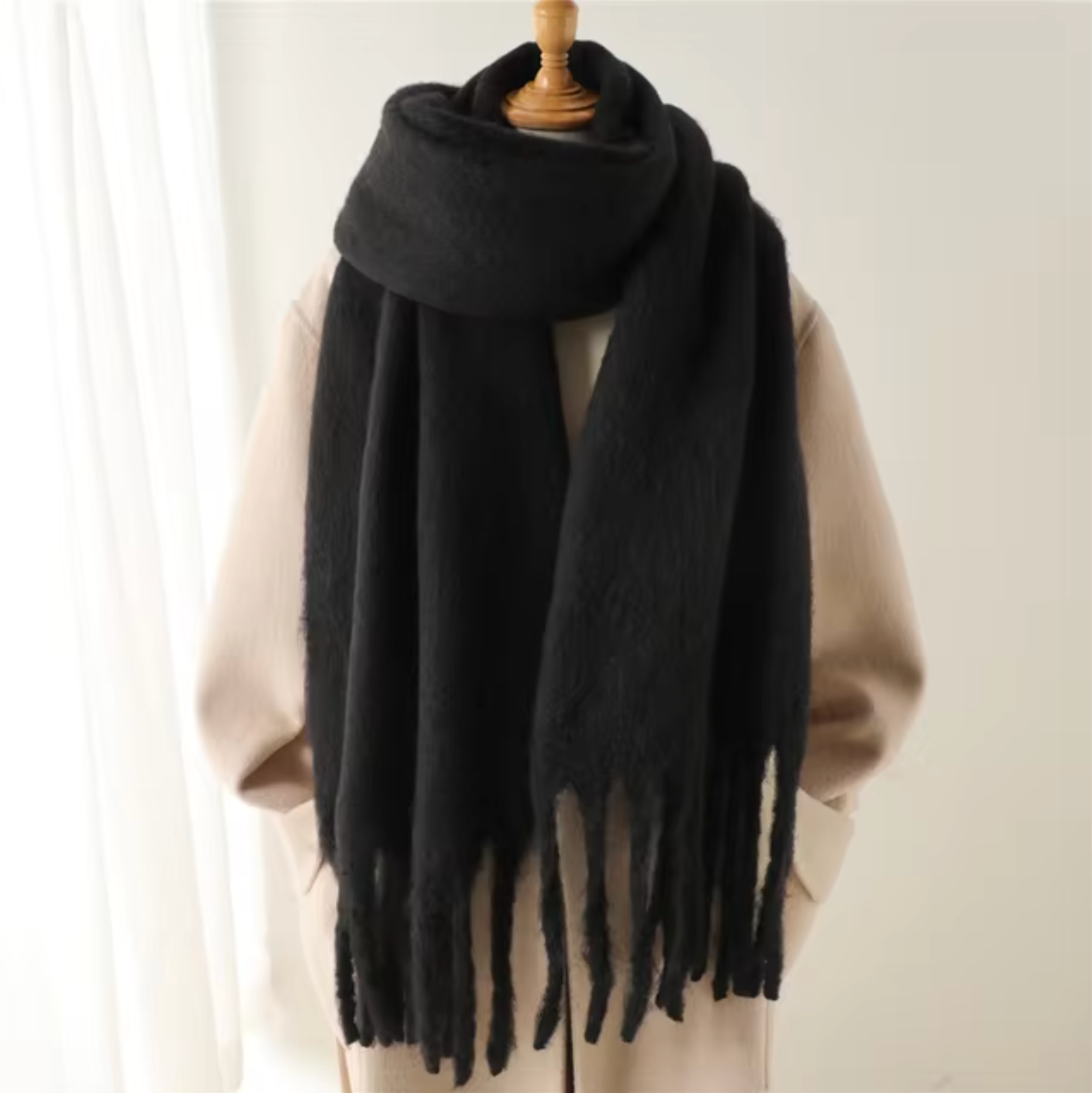 Elyra Cashmere Pashmina Tørklæde