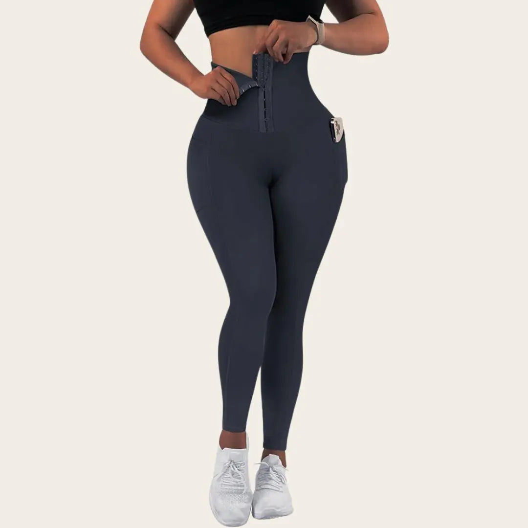 Ilona – Fleksibel kropskonturerende dame aktiv shapewear-Shapewear-Zuruz-Zuruz
