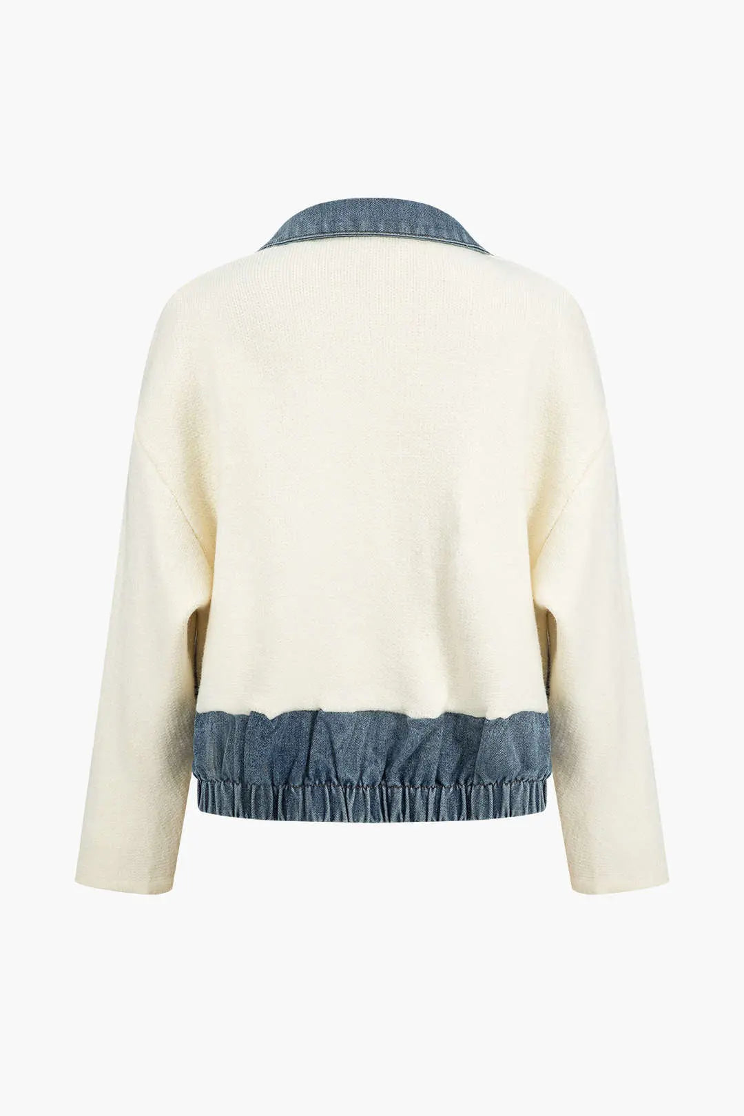Yolanthe – Unikt Patchwork Design Kvinde Sweater Cardigan-Cardigans-Zuruz-Zuruz