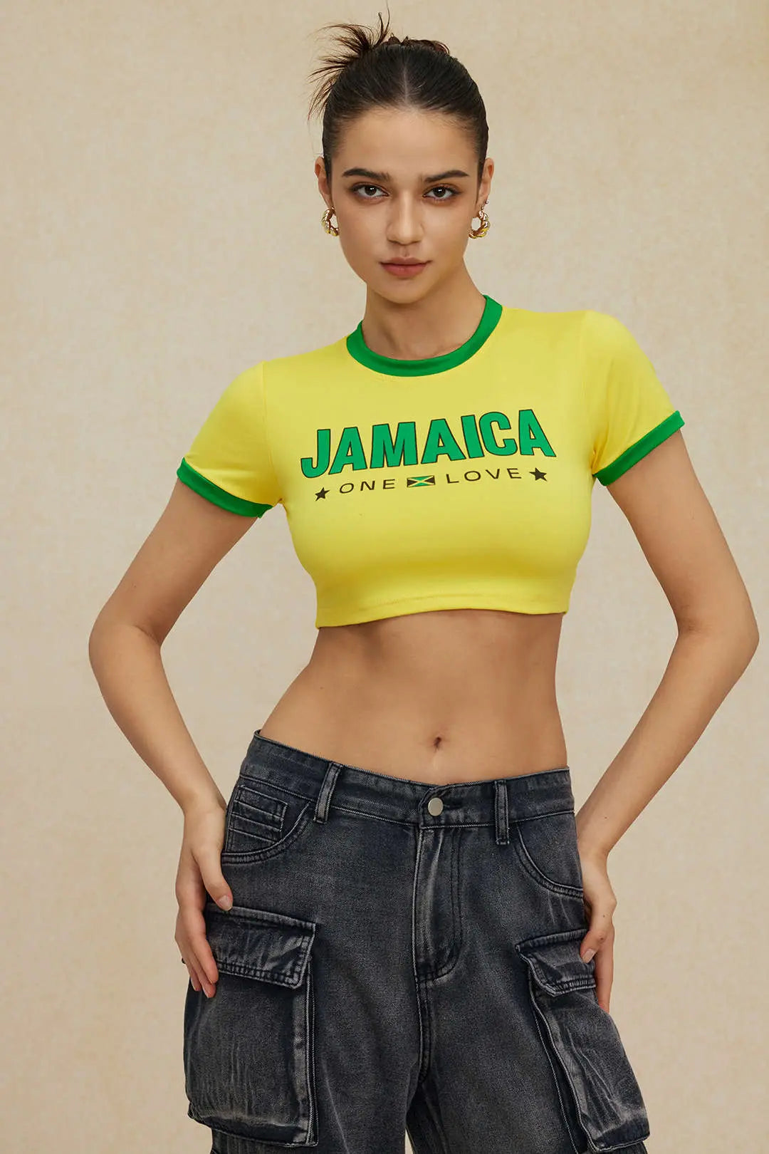 Susanne - Trendy Bogstavprintet Kort Kvinde T-shirt-T-shirts-Zuruz-Zuruz
