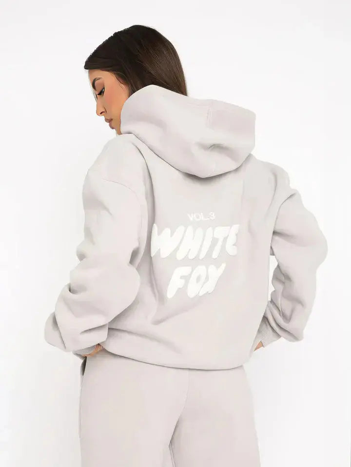 Katja - Ubesværet Komfort Kvinde Jogging Hoodie Sæt-Hoodies-Zuruz-Zuruz