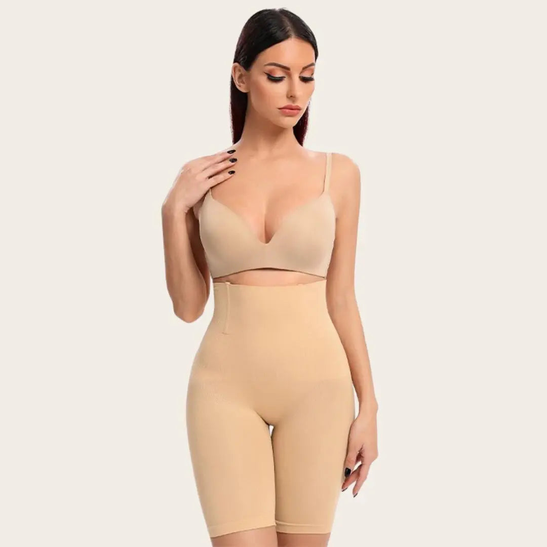 Elmira – Kontureret høj talje pasform dame shaper 1+1 gratis-Shapewear-Zuruz-Beige-XS/S-Zuruz