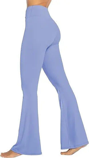 Daria - Blød og Strækbar Kvinde Yogabukser-Pants-Zuruz-Lyseblå-XS-Zuruz