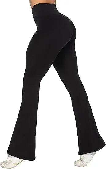 Daria - Blød og Strækbar Kvinde Yogabukser-Pants-Zuruz-Sort-XS-Zuruz