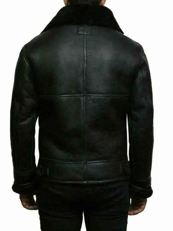 Turin Shearling læderfrakke