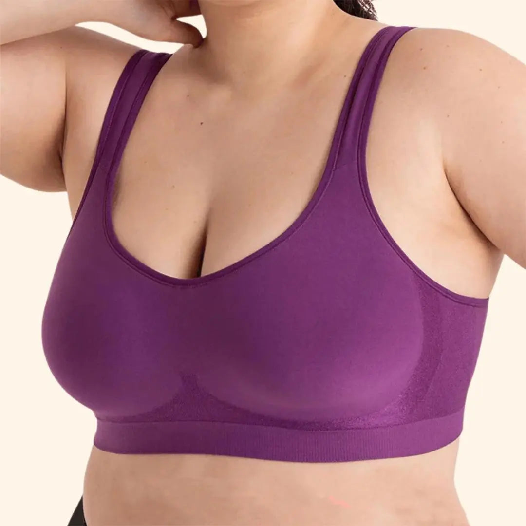 Vered – Sidefedt skjulende dame trådløs shaper-bh 1+1 gratis-Shapewear-Zuruz-Lilla-S-Zuruz
