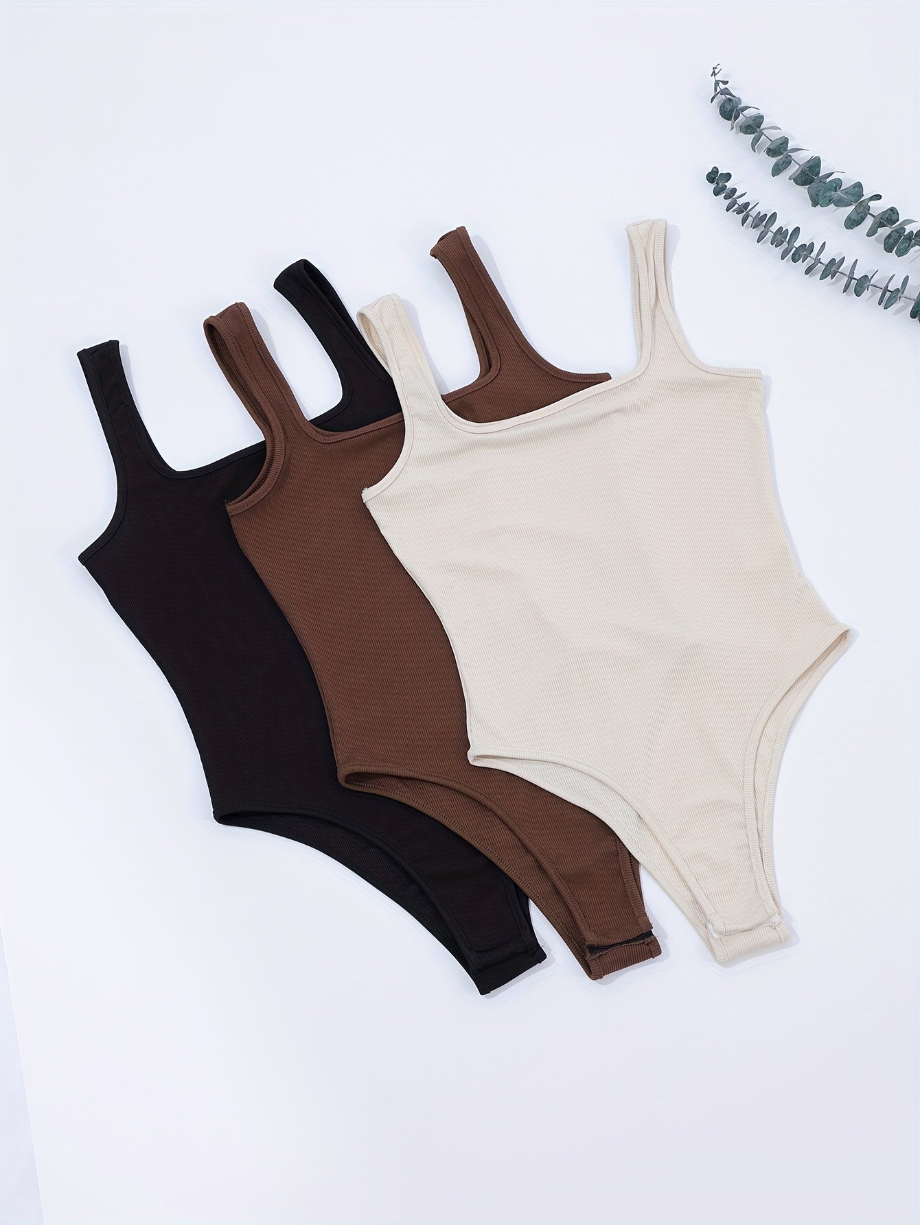 3psc Three-piece Set Women's Vest and Overdress