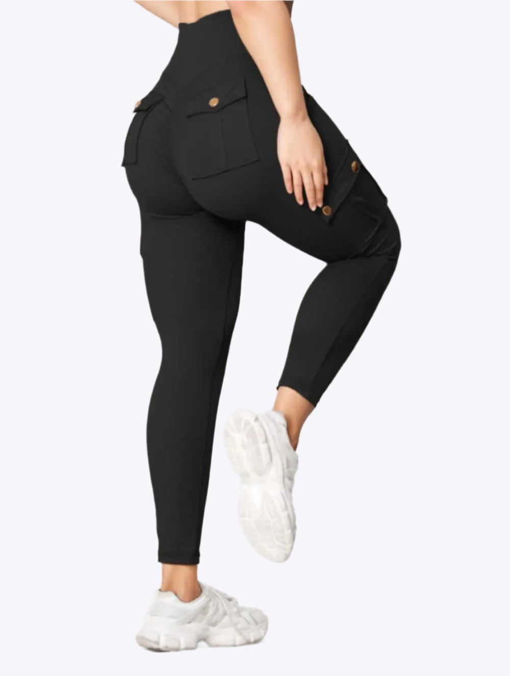 Kenna – Sømløs komfort dame shaping leggings-Shapewear-Zuruz-Sort-XS-Zuruz