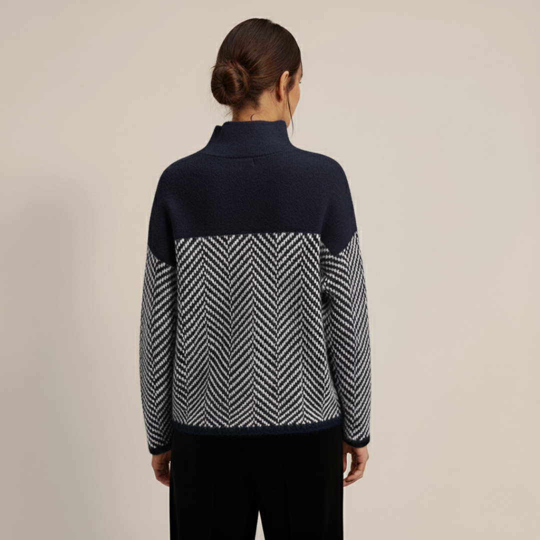 Eireann | Cashmere rullekrave Sweater, luksuriøst blødt design