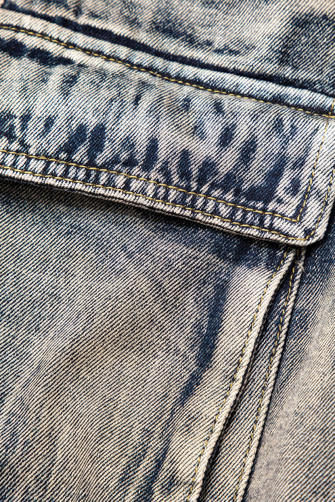 Petra - Ombre Multi-lomme Bredbenede Cargo Jeans til Kvinder-Jeans-Zuruz-Zuruz