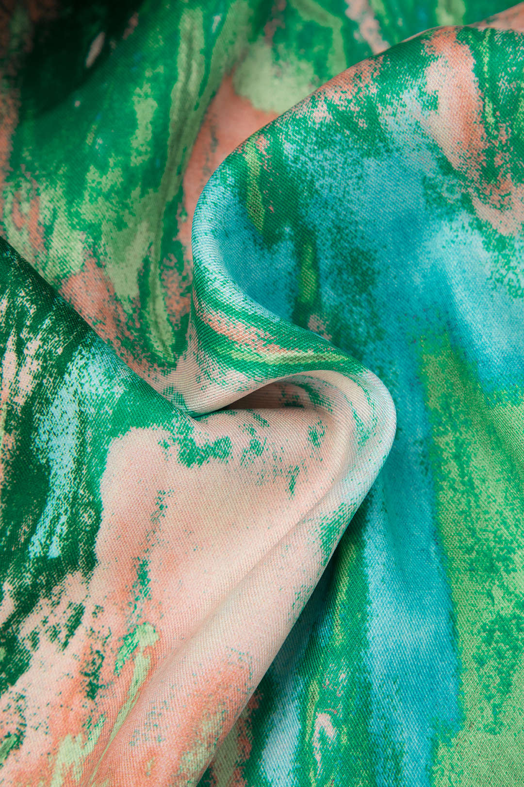 Juliana – Elegant marmorprint dame bukser i fuld længde-Pants-Zuruz-Zuruz