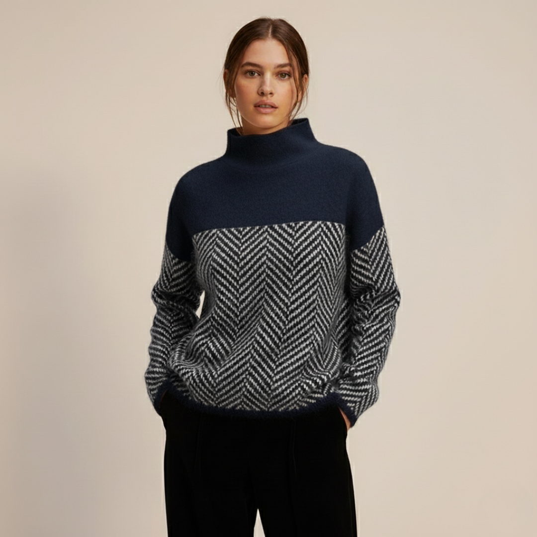 Eireann | Cashmere rullekrave Sweater, luksuriøst blødt design