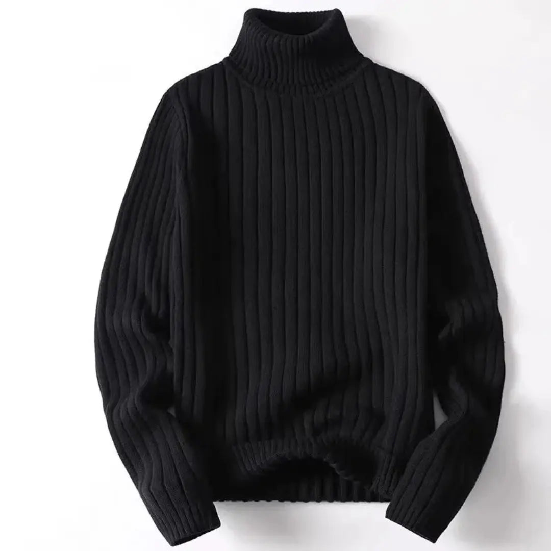 Huxley ribstrikket bomuldssweater