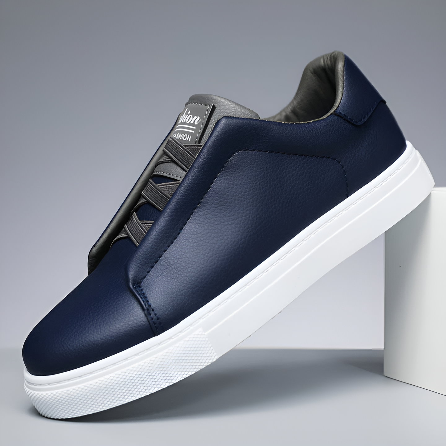 Verona læder-sneakers til mænd