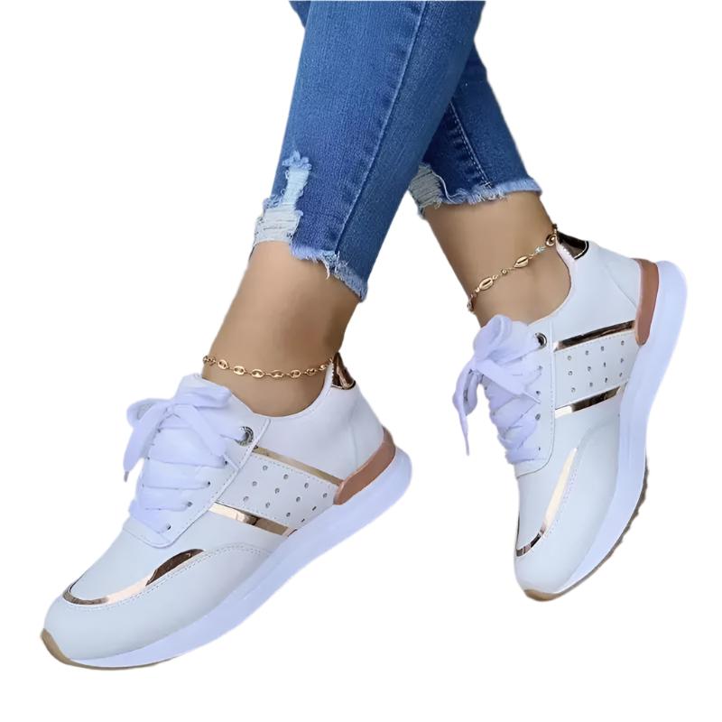 Brynn - Ortopædisk Støttende Design Kvinde Sko-Orthopedic shoes-Zuruz-Hvid-3-Zuruz