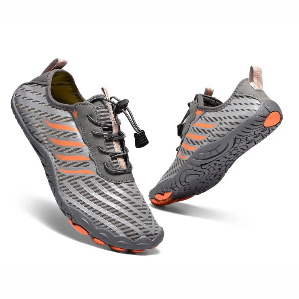 FlexiWave - Naturlig Fodbevægelse Unisex Ortopædiske Sko-Orthopedic shoes-Zuruz-Grå-3.5-Zuruz