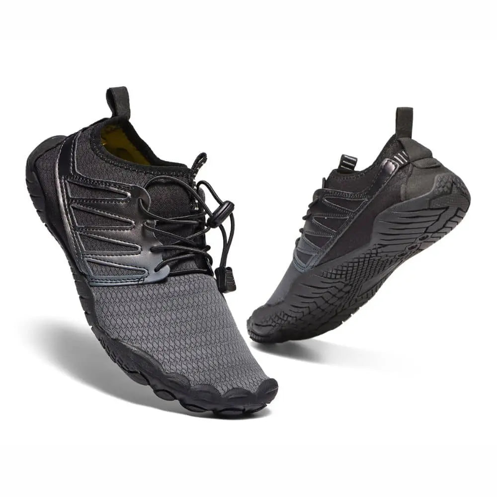 WaveRunner - Naturlig Barefoot Støtte Unisex Ortopædiske Sko-Orthopedic shoes-Zuruz-Sort-4.5-Zuruz