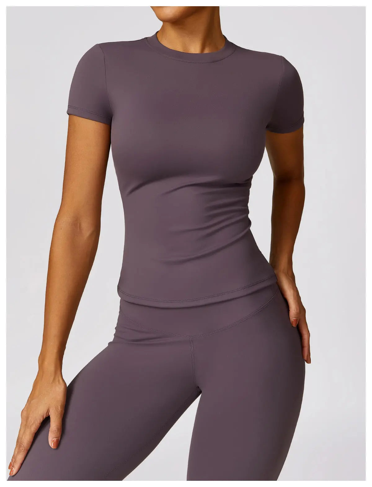 Sabina – Skulpturerende aktiv pasform dame træningssæt-Shapewear-Zuruz-Taupe-S-Zuruz