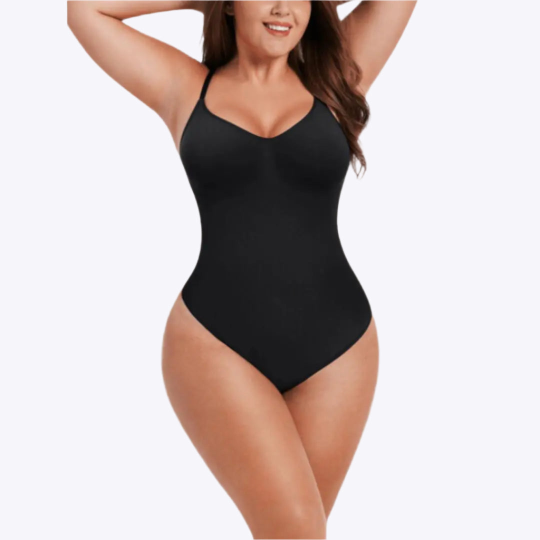 Elara – Slankende shapewear dame bodysuit 1+1 gratis-Shapewear-Zuruz-Sort-XS-Zuruz