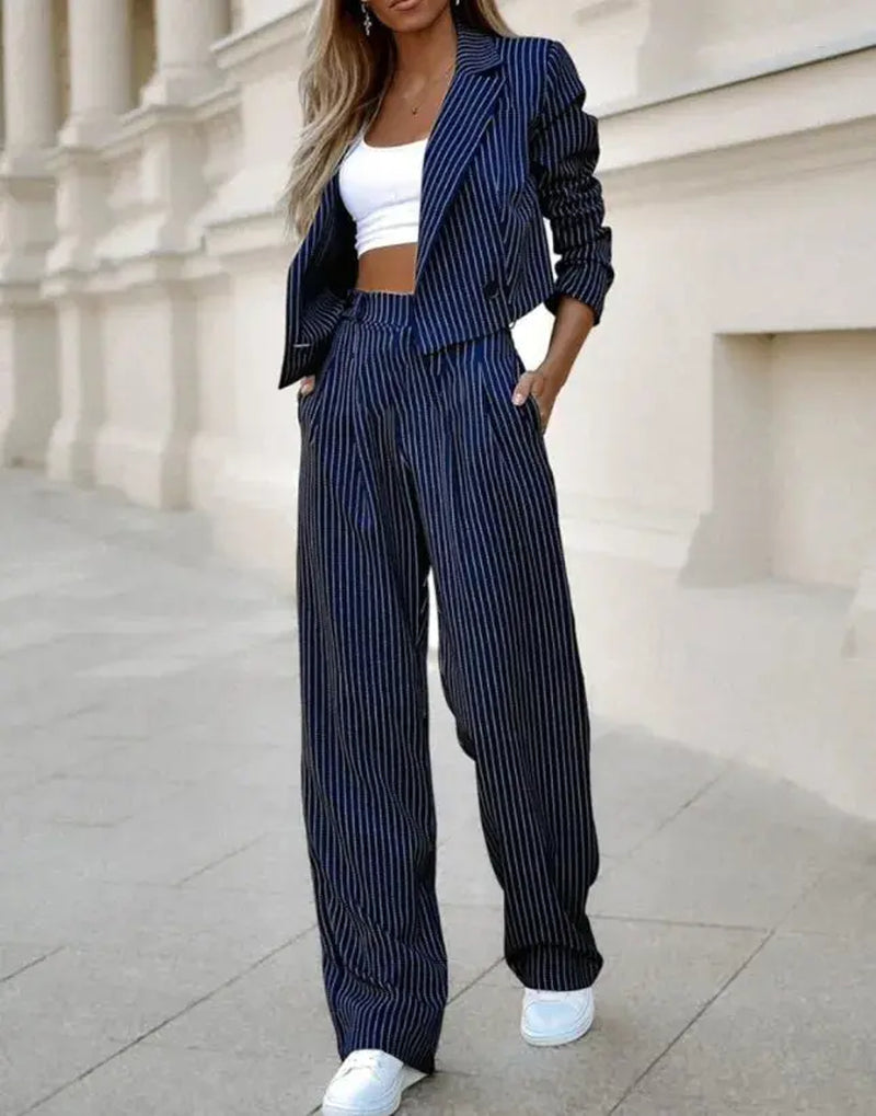 Elegant Blazer & Trouser Set for Women