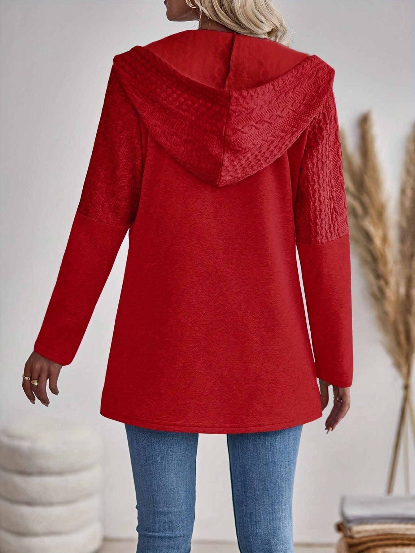 Sporty Elegance, Women's Striped Hooded Jacket - Casual Sporty Style, Polyester, Machine Washable - Perfect for Fall/Winter