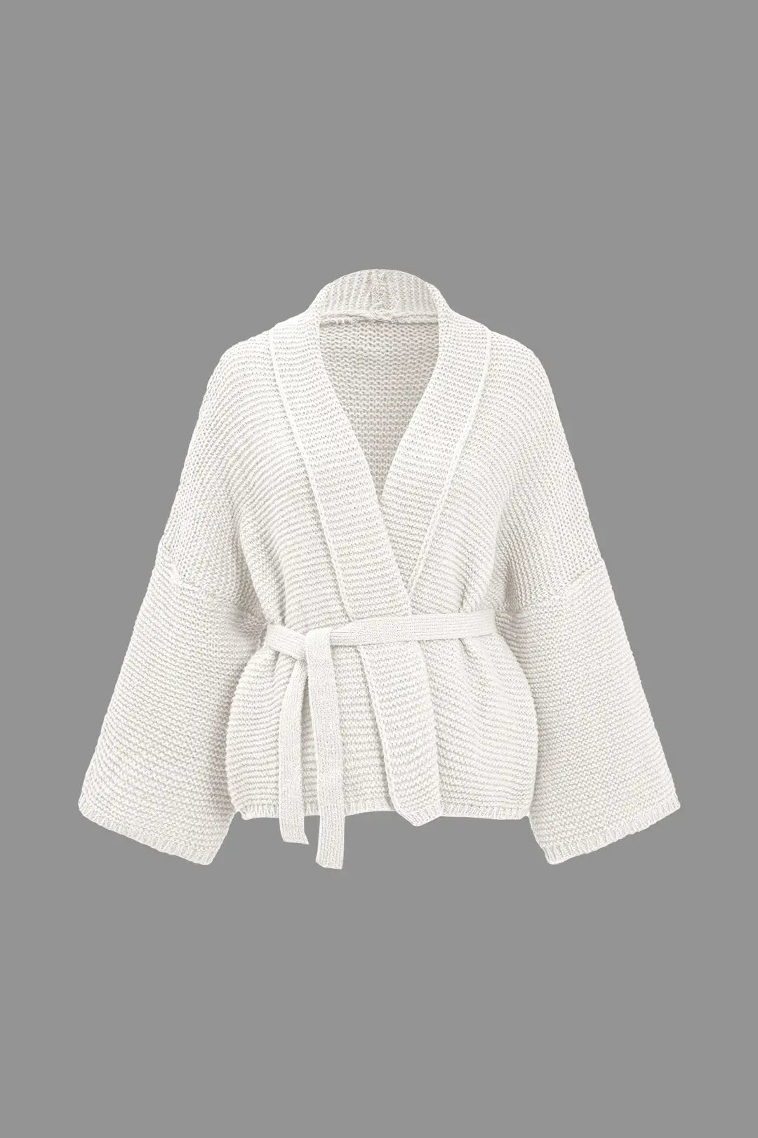 Briony – Elegant V-hals Kvinde Sweater Cardigan-Cardigans-Zuruz-Elfenben-S-Zuruz