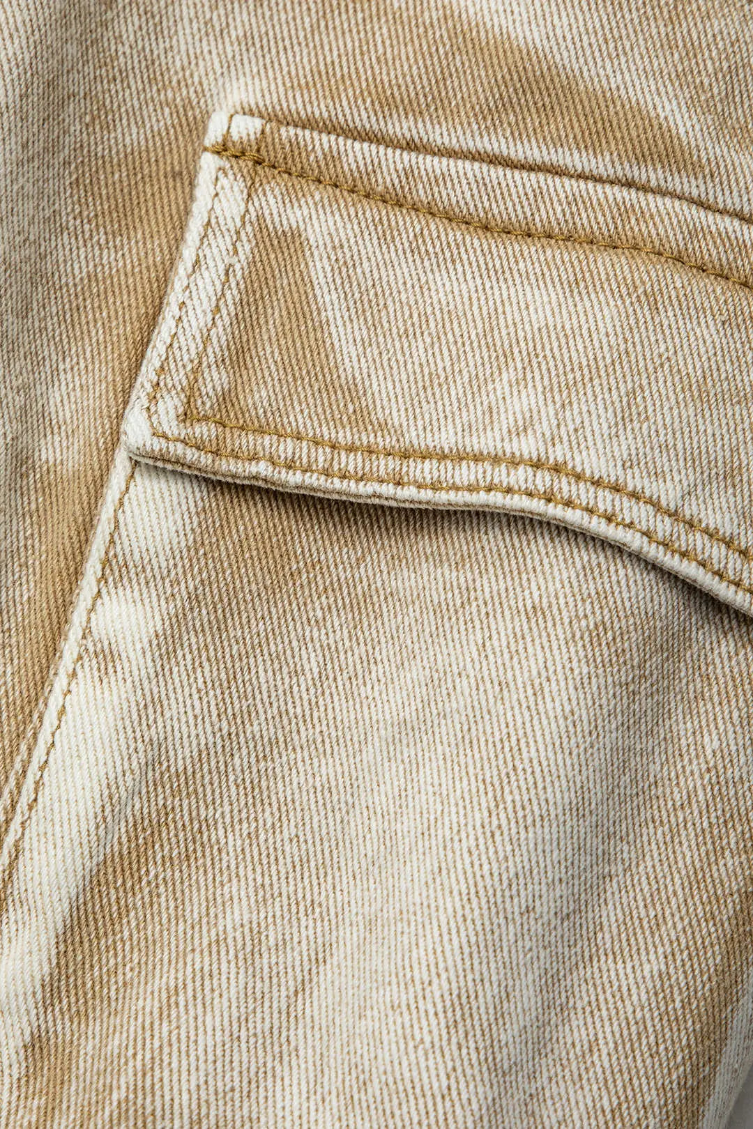 Petra - Ombre Multi-lomme Bredbenede Cargo Jeans til Kvinder-Jeans-Zuruz-Zuruz