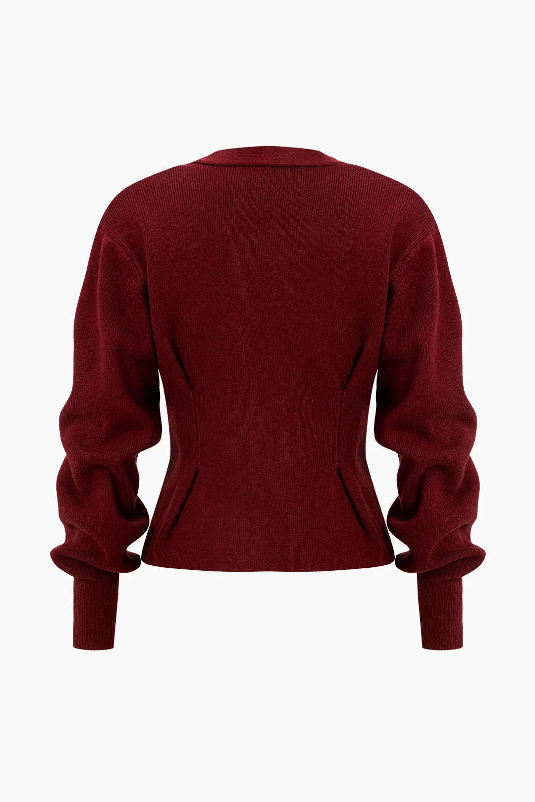 Salomea - Stilfuld V-hals Knap Kvinde Cardigan-Cardigans-Zuruz-Zuruz