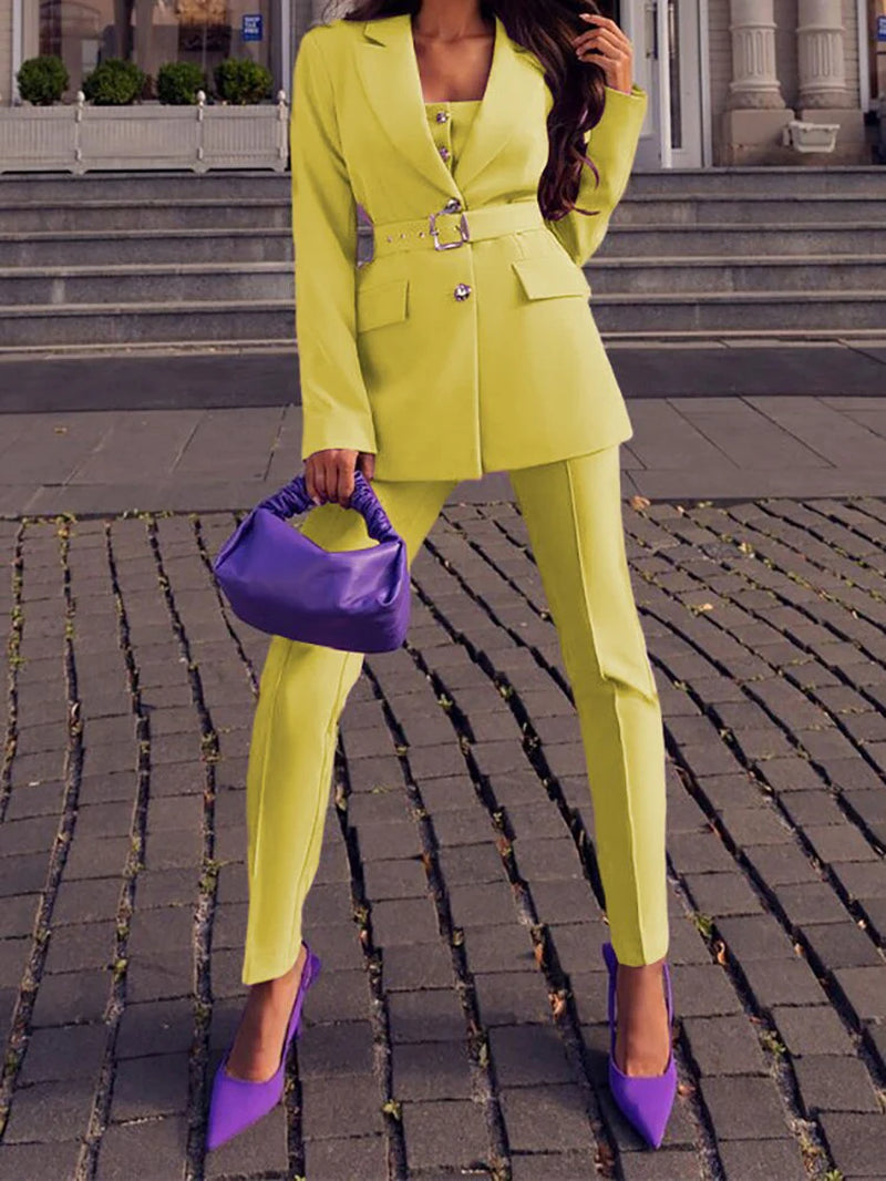 Women'S Business Two-Piece Suit – Blazer and Trousers