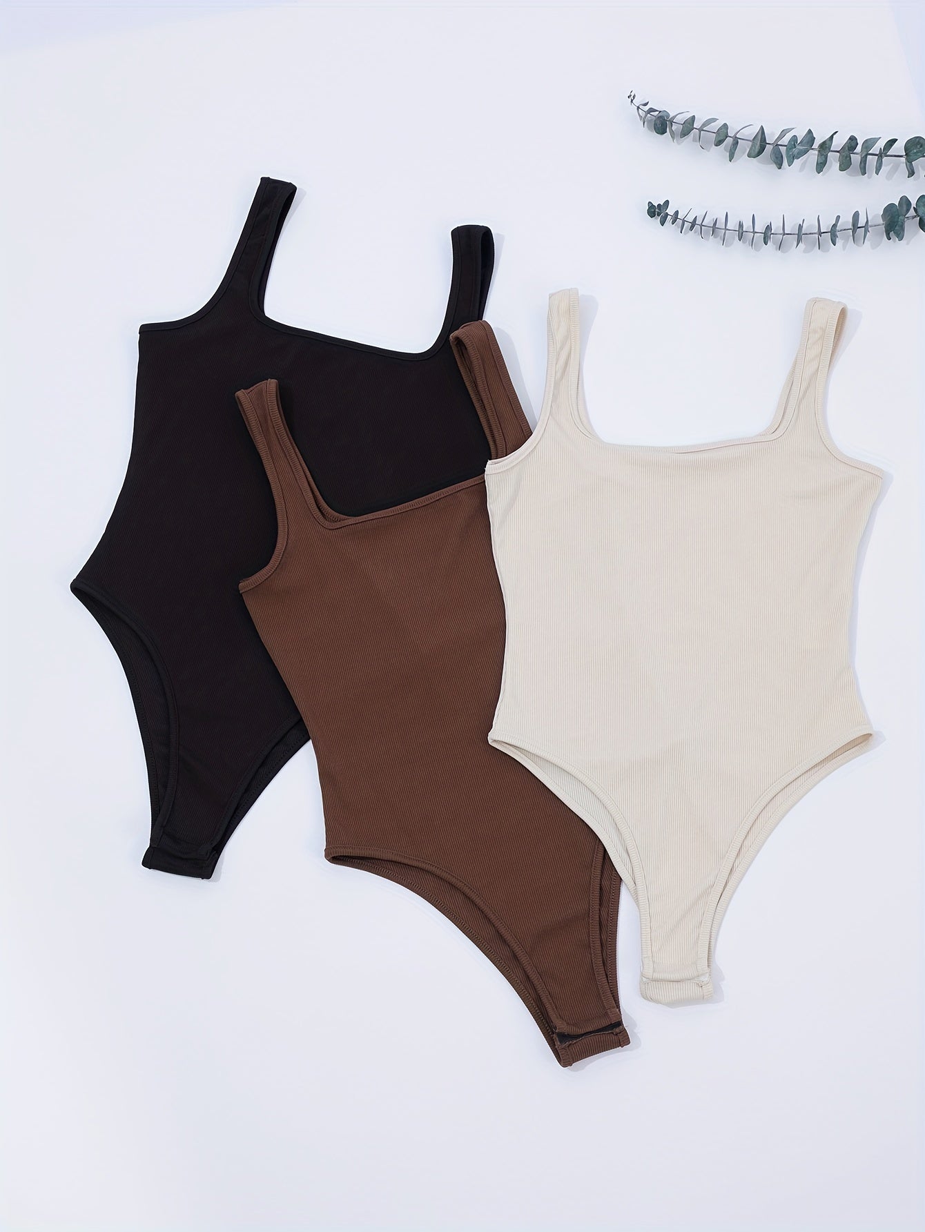3psc Three-piece Set Women's Vest and Overdress