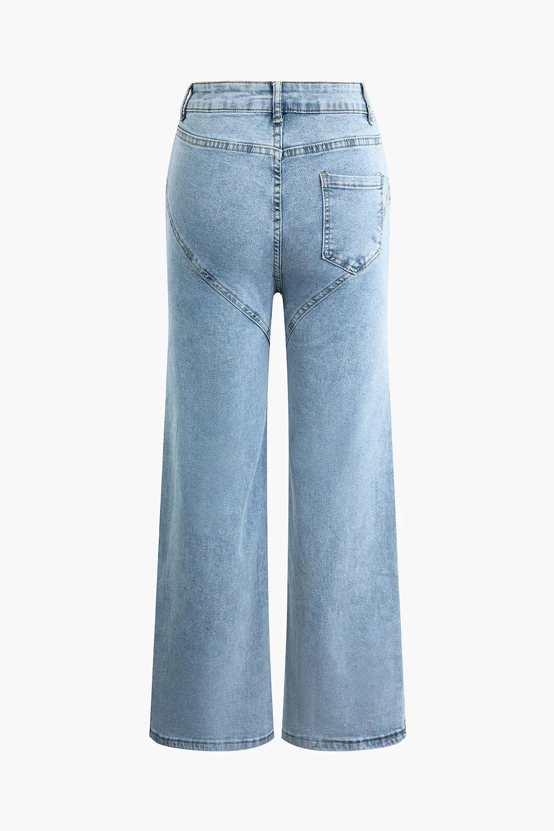Heloise – Trendy rhinestone-design dame straight leg jeans-Jeans-Zuruz-Zuruz