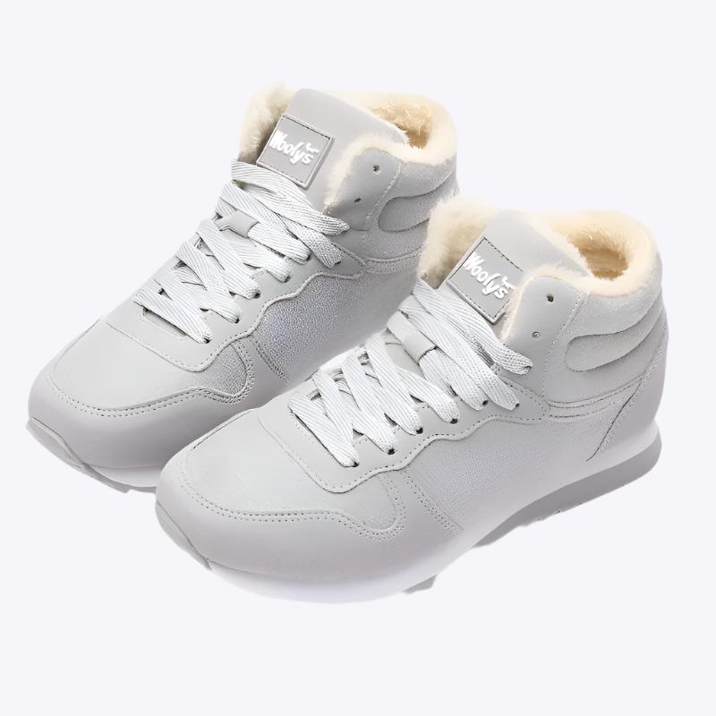 ChillWalk - Hyggelig Vinterkomfort Unisex Sko-Shoes-Zuruz-Grå-4.5-Zuruz