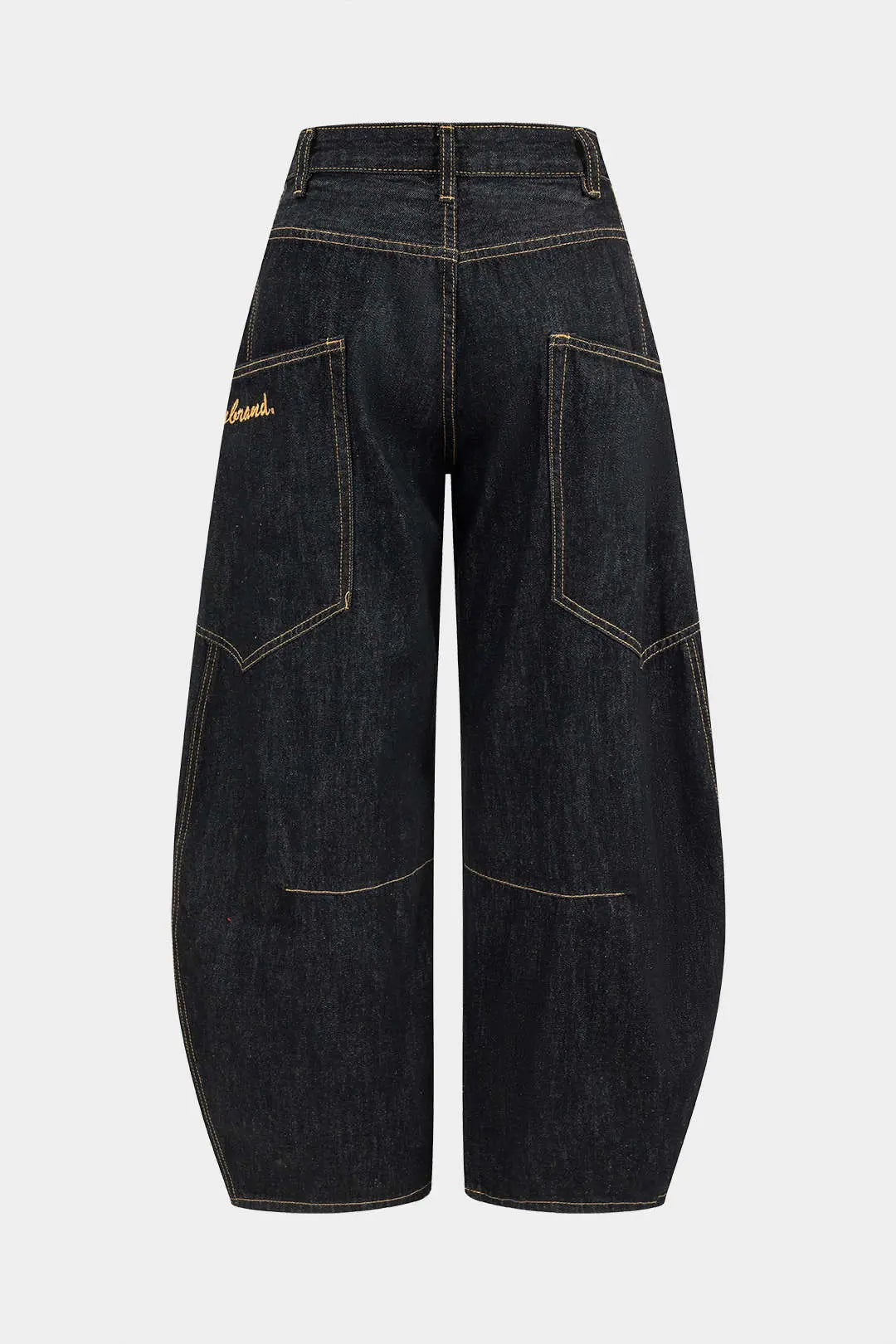 Stasia - Trendy Vasket Design Bredbenede Kvinde Jeans-Jeans-Zuruz-Zuruz