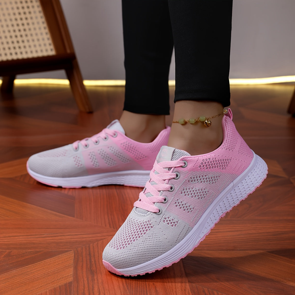 New Women'S Fashion Breathable Casual Sneakers for Travel, Running, Walking, Hiking, and Parties - Lightweight Comfortable All-Season Versatile Shoes for Middle-Aged & Elderly, Walking Shoes for Women, Orthopedic Sneakers for Women, Shoes for Women Comfo