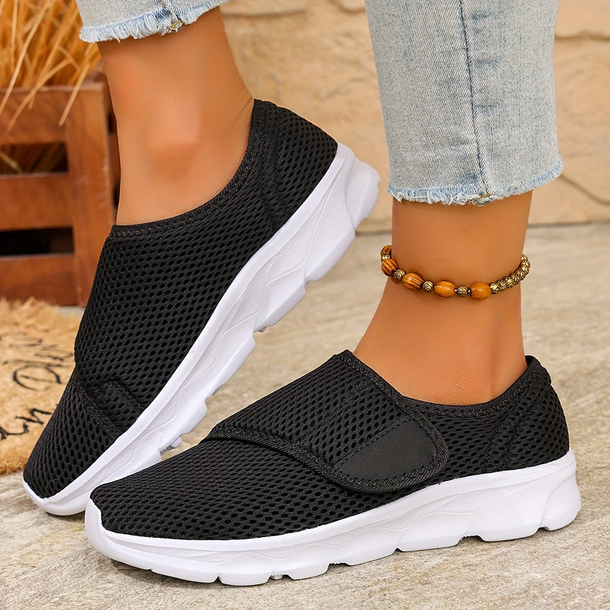 Casual Unisex Orthopedic Sneakers for Wide And Swollen Feet, Suitable for Both Men And Women, Featuring Adjustable Soft Soles for Diabetics.