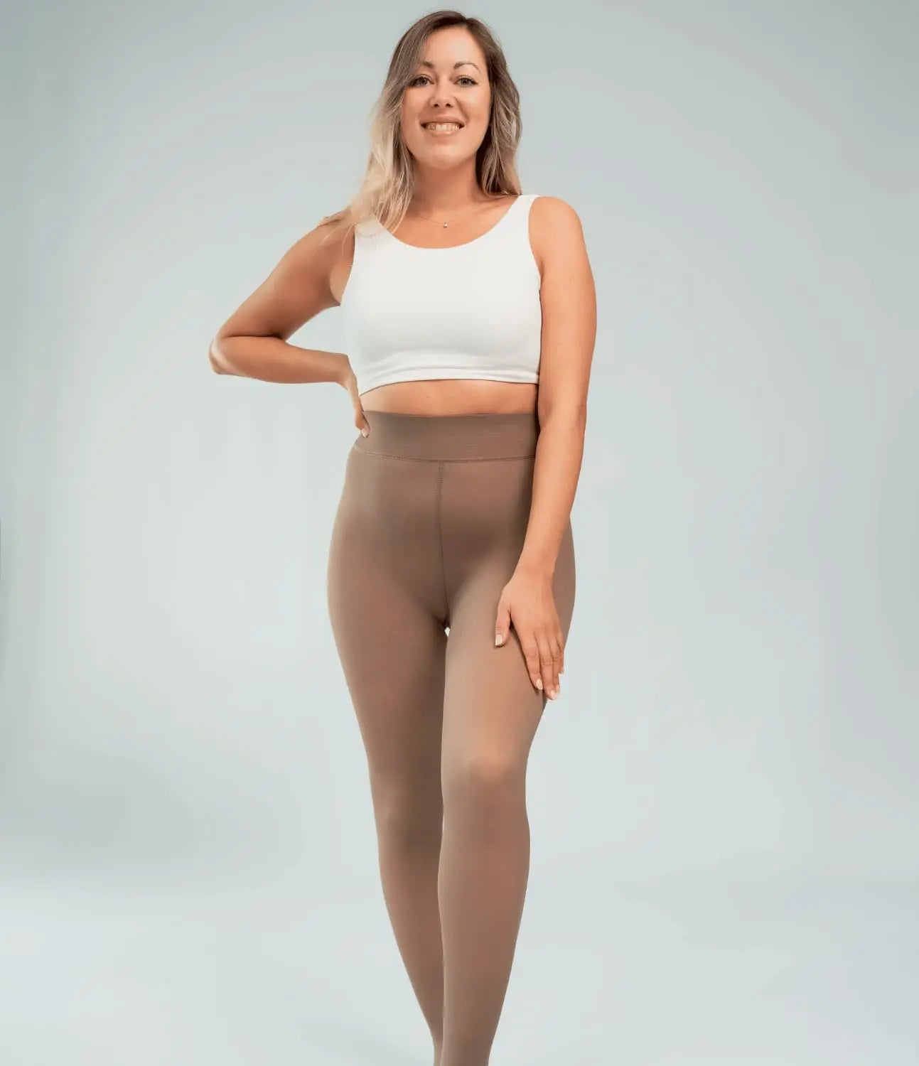 Cressida – Blødt foret termisk dame trusse-Panty-Zuruz-Brun-XS/S-Zuruz