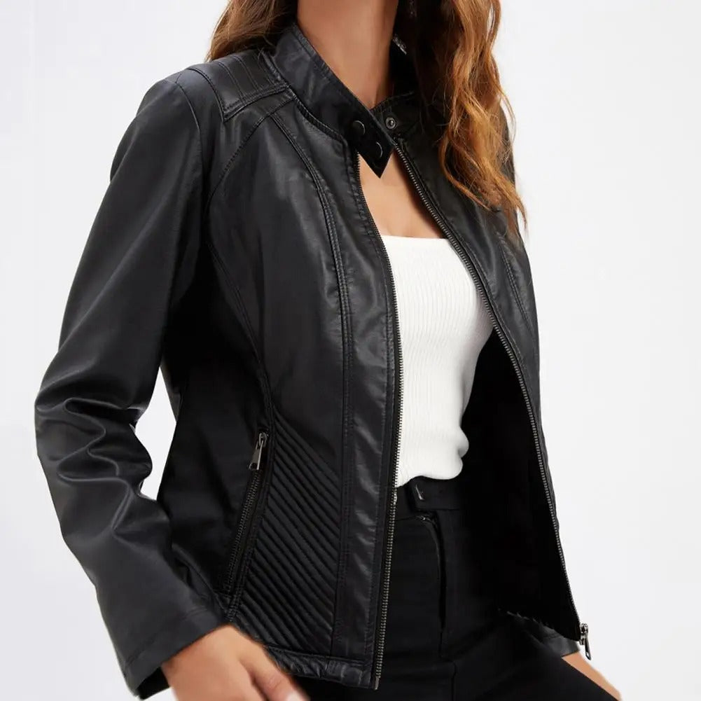 Mystique - Leather Jacket - Edward Fraiser