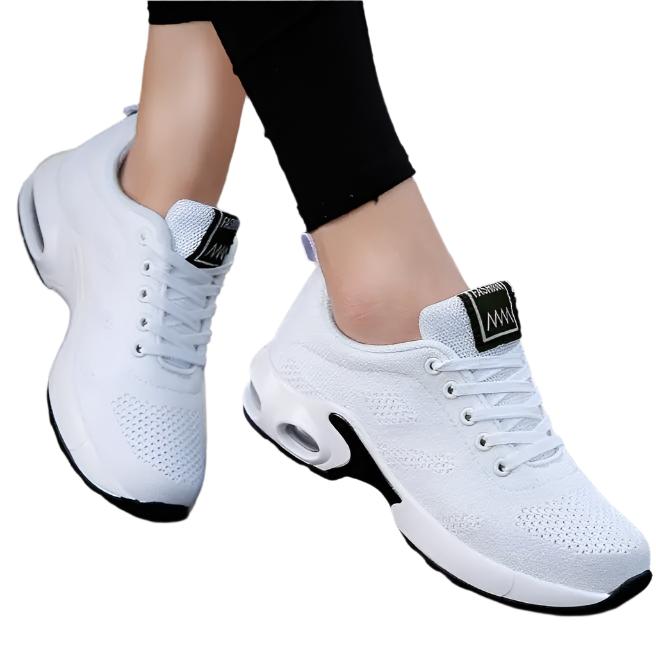 Briony - Holdningsforbedrende Komfort Kvinde Ortopædiske Sko-Orthopedic shoes-Zuruz-Hvid-2-Zuruz